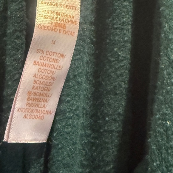 Savage X Fenty Blue Footies One Piece - Picture 9 of 10